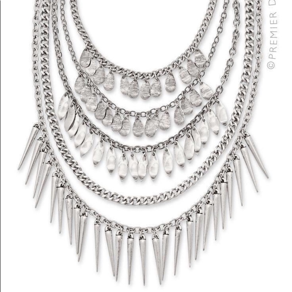 Premier Designs On Pointe Multistrand Necklace